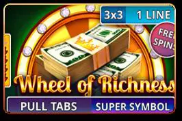 Wheel of richness (Pull Tabs) - WinPesa - Kenya