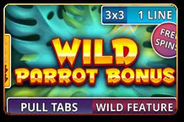 Wild Parrot Bonus (Pull Tabs) - WinPesa - Kenya