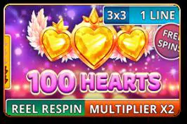 100 Hearts (Reel Respin) - WinPesa - Kenya