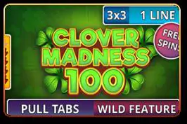 Clover Madness 100 (Pull Tabs) - WinPesa - Kenya