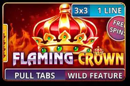 Flaming Crown (Pull Tabs) - WinPesa - Kenya