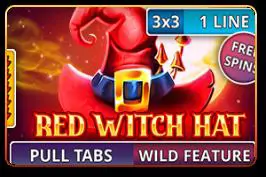 Red Witch Hat (Pull Tabs) - WinPesa - Kenya