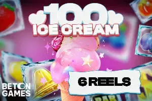 100 Ice Cream 6 reels - WinPesa - Kenya
