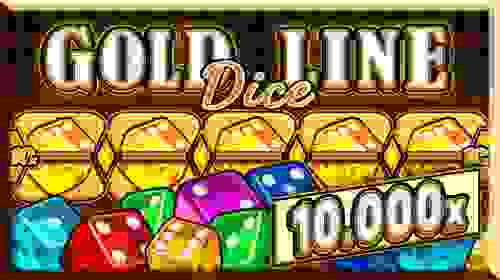 Gold Line Dice