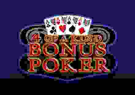 4 of a Kind Bonus Poker