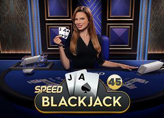Speed Blackjack 45- Azure