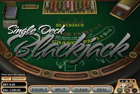 Single Deck Blackjack